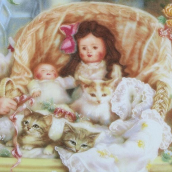 "Cats In The Cradle" Collectors Plate - Picture 6 of 12